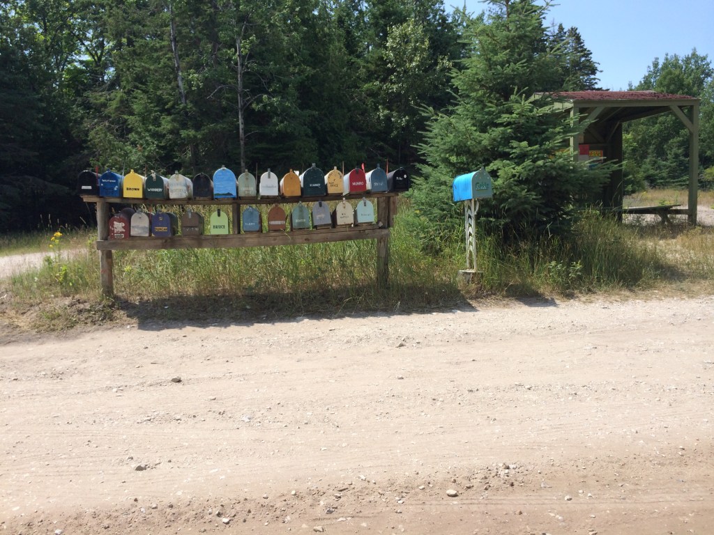 This is where my grandparents go to get their mail in the summer.