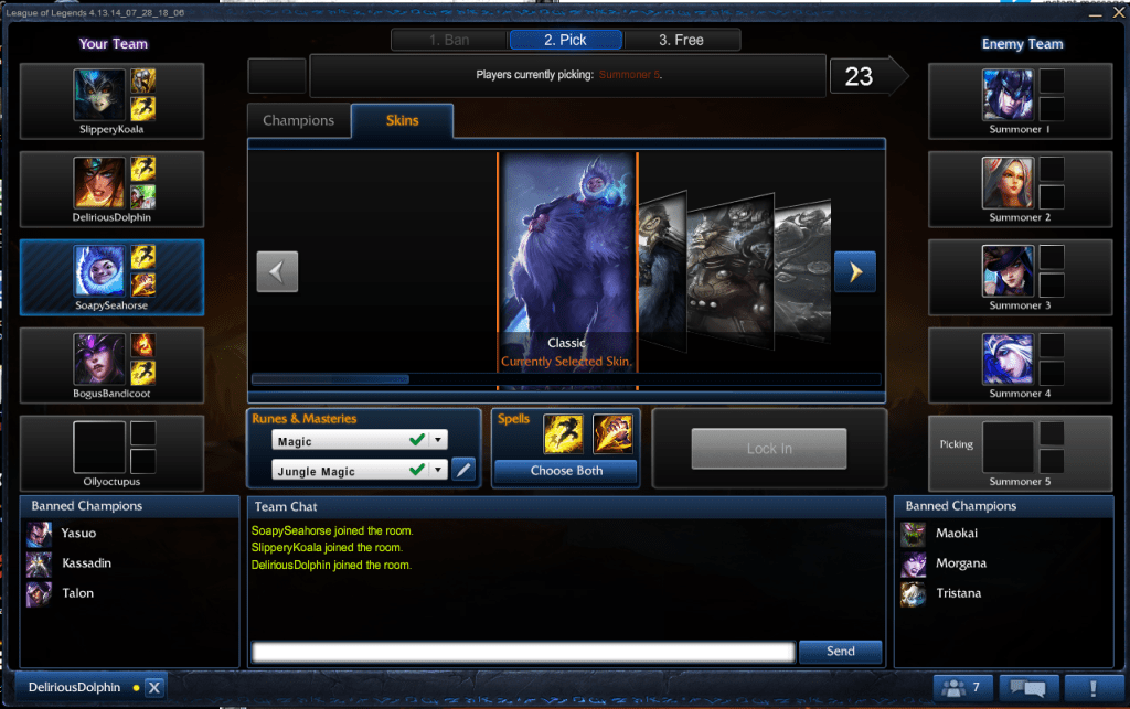 I'm the blue one in the middle on the right. Yeti to the rescue!