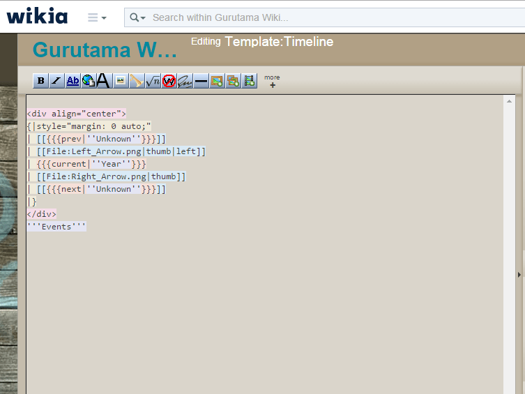 I'm even learning how to code using Wikia's source language!