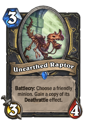 Unearthed Raptor