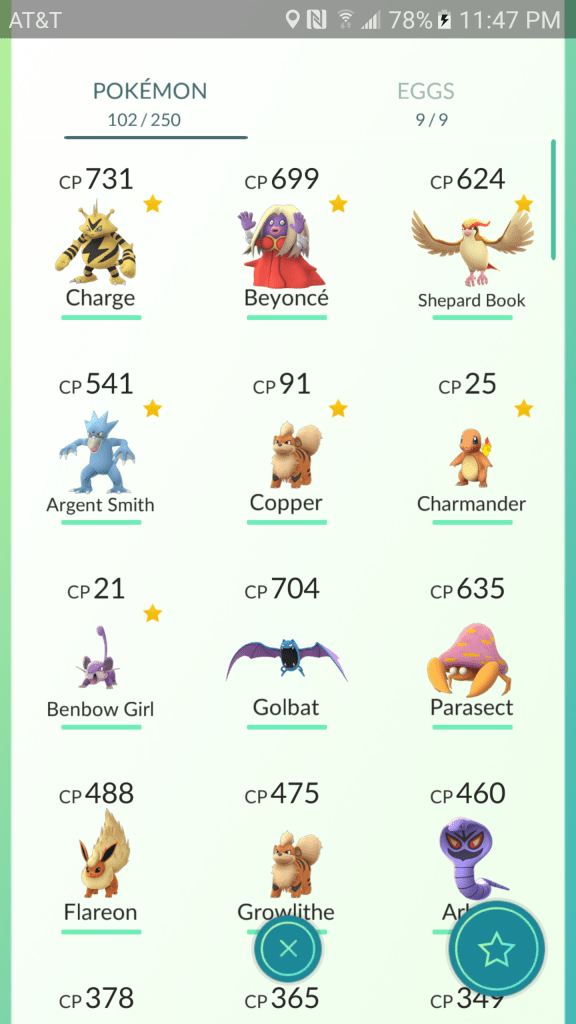 I'm a heretic because a Rattata is in my Top Ten.