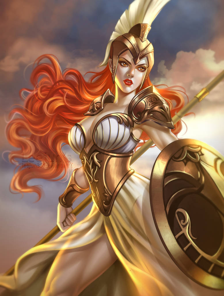 Characters of Cimmeria:&nbsp;Athena